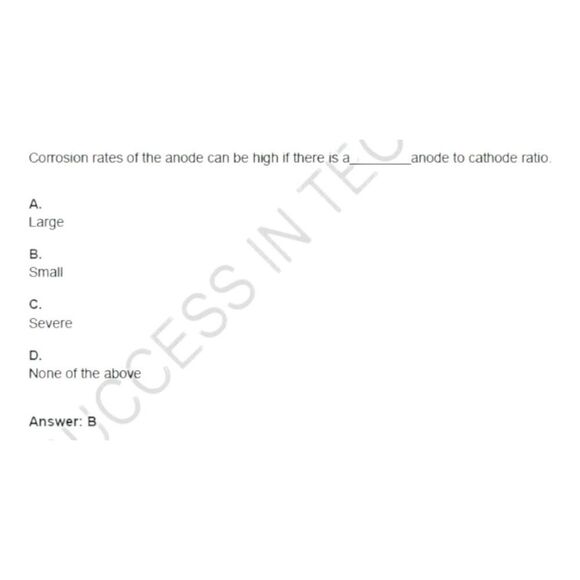 Printout API-571 Corrosion and Materials Exam Exam Study Guide - Picture 5 of 6